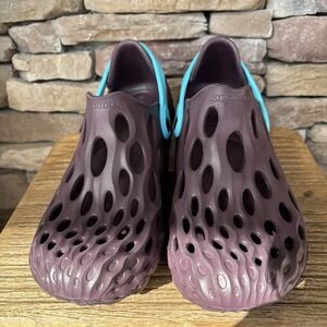MERRELL Hydro Moc Women's Size 8 Purple Blue Clog Comfort Water Shoe Athletic
